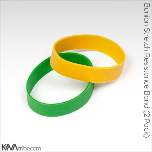 Bunion Stretch Resistance Band (2 pack) by Kiva Tribe